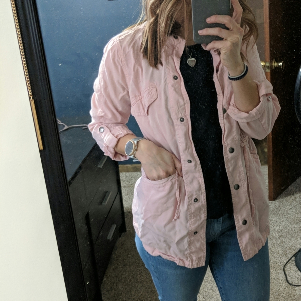 💲SALE💲Casual Pink Cute Fall Jacket